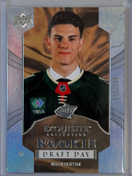 Zeev Buium Upper Deck Rookie Draft Day #237/349 2024-2025
